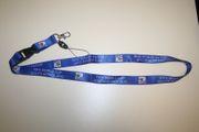 FIFA WORLD CUP 2010 SOUTH AFRICA BLUE LANYARD KEYCHAIN PASSHOLDER TICKET HOLDER ... SOCCER FOOTBALL ... NEW