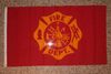 FIRE DEPARTMENT FIGHTER 3' X 5' FLAG LARGE BANNER TAPESTRY .. NEW