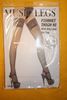 FISHNET WHITE THIGH HIGH NYLON STOCKINGS WITH BIG LACE UP TOP QUEEN SIZE UP TO 250 ILS BY MUSIC LEGS...NEW
