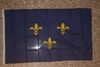 FLEUR DE LIS 3' X 5' FLAG BANNER TAPESTRY .. FRANCE FRENCE ... NEW