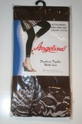 FOOTLESS TIGHTS WITH LACE COLOR COFFEE SIZE 90-175 LBS