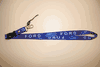 FORD BLUE CAR WORDING CAR AUTOMOBILE LANYARD KEYCHAIN PASSHOLDER ... NEW