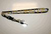 FORZA JUVE BLACK AND WHITE SOCCER FOOTBALL CLUB LANYARD KEYCHAIN PASSHOLDER ... NEW
