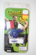 FRANCE COUNTRY FLAG FIFA WORLD CUP WHISTLE BOTTLE OPENER WITH LANYARD ... NEW