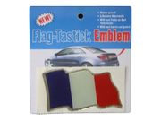 FRANCE COUNTRY FLAG WAVY BUMPER DECAL STICKER EMBLEM ...