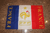 FRANCE FIFA WORLD CUP SOCCER FOOTBALL 2' X 3' BANNER FLAG TAPESTRY .. NEW