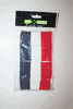 FRANCE SET OF 2 COUNTRY FLAG WRISTBANDS SWEATBANDS .. NEW