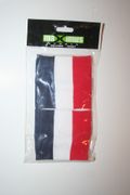 FRANCE SET OF 2 COUNTRY FLAG WRISTBANDS SWEATBANDS .. NEW