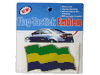 GABON COUNTRY FLAG WAVY  BUMPER DECAL STICKER EMBLEM ...
