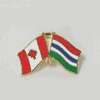 GAMBIA / CANADA COUNTRY FLAG SMALL METAL FRIENDSHIP LAPEL PIN BADGE .. NEW GAMBIA / CANADA COUNTRY FLAG SMALL METAL FRIENDSHIP LAPEL PIN BADGE .. NEW