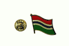 GAMBIA COUNTRY FLAG METAL LAPEL PIN BADGE .. NEW GAMBIA COUNTRY FLAG METAL LAPEL PIN BADGE .. NEW