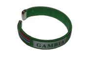 GAMBIA GREEN  COUNTRY FLAG C' BRACELET WRISTBAND