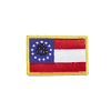 GEORGIA USA STATE FLAG IRON ON PATCH CREST BADGE 2 1/8 X 3 1/4 INCHES ... NEW