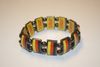 GERMANY COUNTRY FLAG FLEXIBLE METAL SPORTS BRACELET ... FIFA WORLD CUP SOCCER FOOTBALL ... NEW