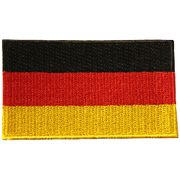 GERMANY COUNTRY FLAG SMALL PATCH CREST BADGE ... DEUTSCHLAND .. NEW
