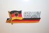 GERMANY COUNTRY FLAG WORD IRON ON PATCH CREST BADGE WITH EAGLE .. NEW