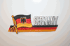 GERMANY COUNTRY FLAG WORD IRON ON PATCH CREST BADGE WITH EAGLE .. NEW GERMANY COUNTRY FLAG WORD IRON ON PATCH CREST BADGE WITH EAGLE .. NEW