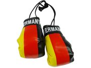 GERMANY DEUTSCHLAND COUNTRY FLAG MINI BOXING GLOVES ..HIGH QUALITY .. NEW