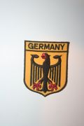 GERMANY EAGLE SHIELD EMBROIDERED PATCH CREST BADGE .. DEUTSCHLAND .. NEW