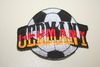 GERMANY SOCCER BALL FOOTBALL FUSSBALL IRON ON PATCH CREST BADGE .. DEUTSCHLAND .. NEW