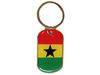 GHANA COUNTRY FLAG KEYCHAIN ..HIGH QUALITY .. NEW
