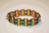 GHANA COUNTRY FLAG METAL FLEXIBLE SPORTS REVERSIBLE BRACELET ... NEW