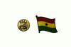 GHANA COUNTRY FLAG METAL LAPEL PIN BADGE .. NEW