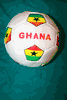 GHANA FIFA WORLD CUP HIGH QUALITY SOCCER BALL FOOTBALL .. SIZE 5 .. NEW