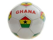 GHANA WHITE COUNTRY FLAG FIFA SOCCER WORLD CUP BALL SIZE 5 .. NEW