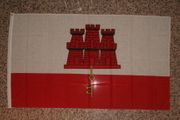 GIBRALTAR 3' X 5' NATIONAL COUNTRY FLAG LARGE BANNER TAPESTR ... BUY NEW