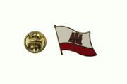 GIBRALTAR COUNTRY FLAG METAL LAPEL PIN BADGE .. NEW