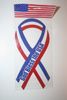 GOD BLESS THE USA RIBBON RED WHITE & BLUE MAGNET FOR YOUR CAR .. UNITED STATES .. NEW GOD BLESS THE USA RIBBON RED WHITE & BLUE MAGNET FOR YOUR CAR .. UNITED STATES .. NEW