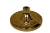 GOLD PLASTIC BASE FOR ADJUSTABLE LARGE FLAGPOLE