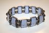GREECE COUNTRY FLAG FLEXIBLE METAL REVERSIBLE BRACELET ... FIFA WORLD CUP SOCCER FOOTBALL ...NEW