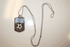 GREECE COUNTRY FLAG SUPER THICK DOG TAG NECKLACE ... FIFA WORLD CUP SOCCER FOOTBALL ... NEW