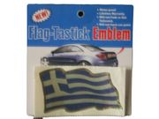 GREECE COUNTRY FLAG WAVING HIGH QUALITY BUMPER STICKER ... NEW