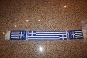 GREECE FIFA WORLD CUP SOCCER FOOTBALL CRUSHED FLEECE PRINTED SCARF SCARVES .. NEW