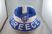GREECE FIFA WORLD CUP SOCCER FOOTBALL LOGO KIDS BUCKET HAT .. SOCCER FOOTBALL ..NEW