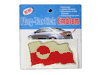 GREENLAND COUNTRY FLAG WAVY BUMPER DECAL STICKER EMBLEM ...