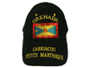 GRENADA BLACK COUNTRY FLAG EMBOSSED HAT CAP .. NEW