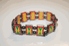 GRENADA COUNTRY FLAG FLEXIBLE METAL REVERSIBLE SPORTS BRACELET ... NEW