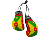 GRENADA COUNTRY FLAG MINI BOXING GLOVES ..HIGH QUALITY .. NEW