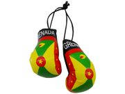 GRENADA COUNTRY FLAG MINI BOXING GLOVES ..HIGH QUALITY .. NEW
