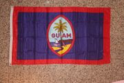 GUAM COUNTRY 3' X 5' FEET NATIONAL FLAG BANNER .. NEW