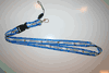GUATEMALA BLUE & WHITE STRIPED COUNTRY FLAG LANYARD KEYCHAIN PASSHOLDER  ... NEW
