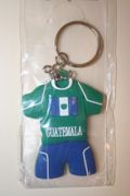 GUATEMALA COUNTRY FLAG SOCCER FOOTBALL JERSEY KEYCHAIN ... NEW