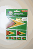 GUYANA COUNTRY FLAG COLLECTION OF 7 DIFFERENT STICKERS .. NEW