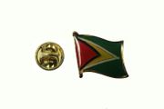GUYANA COUNTRY FLAG METAL LAPEL PIN BADGE .. NEW
