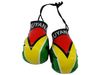 GUYANA COUNTRY FLAG MINI BOXING GLOVES ..HIGH QUALITY .. NEW
