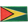 GUYANA COUNTRY FLAG SMALL IRON ON PATCH CREST BADGE . NEW